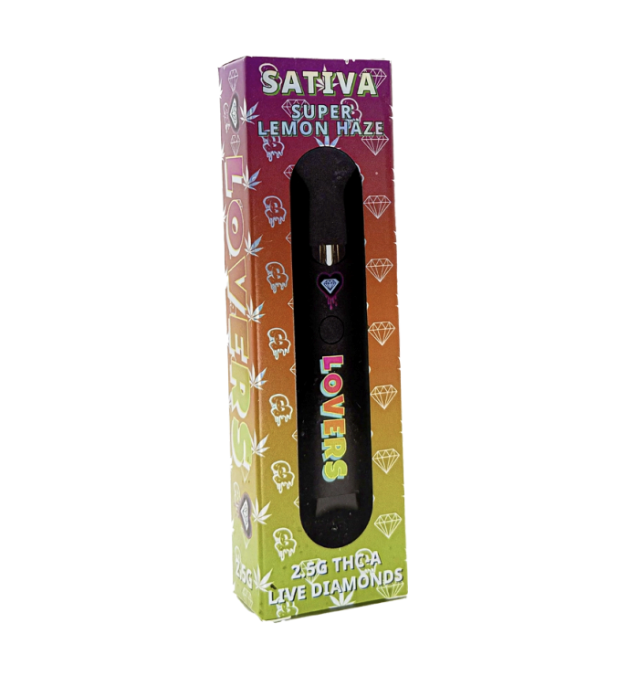 Lovers by Boujee 2.5ml Disposable Vape / Sativa Super Lemon Haze